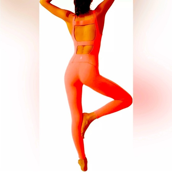 NEW FREE PEOPLE - Never Better Strappy Back Jumpsuit - Picture 1 of 9